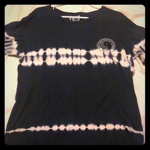 Surf T-shirt Blue with white